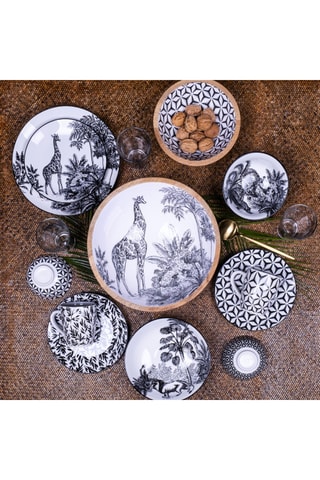 Service en porcelaine Savana - 18 pièces