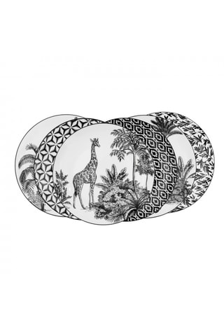 Service en porcelaine Savana - 18 pièces