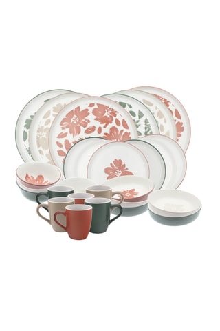 Service en porcelaine Hanae - 30 pièces