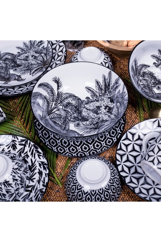 Service en porcelaine Savana - 30 pièces