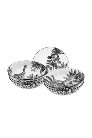 Service en porcelaine Savana - 30 pièces