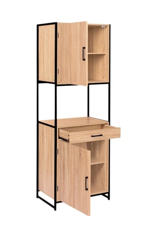 Meuble de cuisine Memphis 2 niveaux 60x170cm