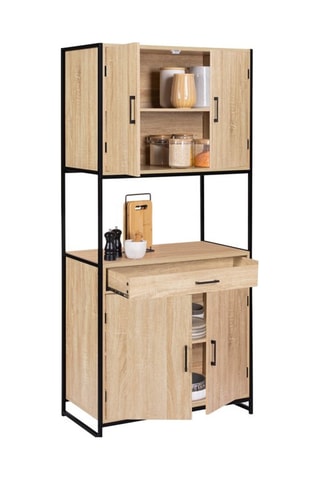 Meuble de cuisine Memphis 2 niveaux 80x176cm