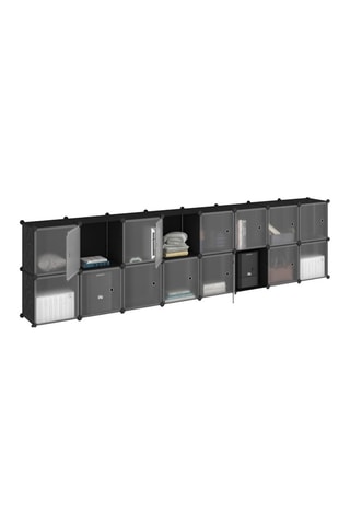 Armoire de rangement multifonction 16 cubes