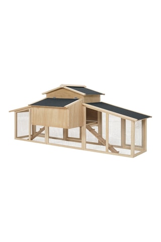 Poulailler Casita en bois avec pondoir intégré - 2 poules