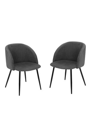 2 chaises Nina - 52 x 60 x 79 cm