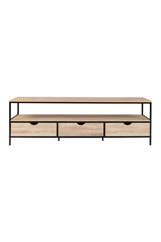 Meuble TV Memphis 3 tiroirs L160cm