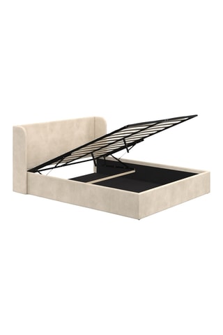 Lit-coffre avec sommier Lucia - Couchage 160 x 200 cm