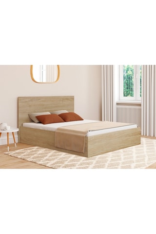 Lit-coffre avec sommier Sicilia - Couchage 160 x 200 cm