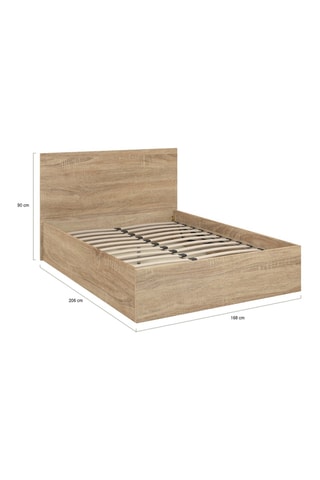 Lit-coffre avec sommier Sicilia - Couchage 160 x 200 cm