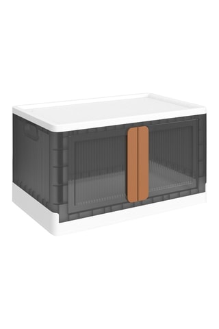 Boîte de rangement empilable - 64 x 40 x 37 cm  