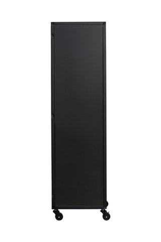 Range bûches vertical 120cm avec roulettes 