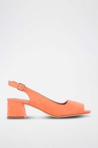 Sandales à talons - Saumon