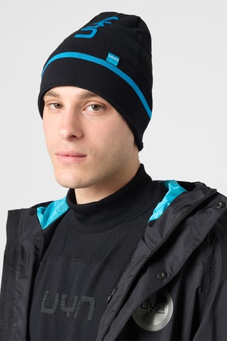 Gorro - Preto e turquesa