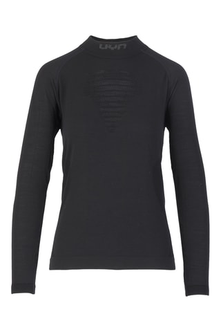 T-shirt em lã - Preto