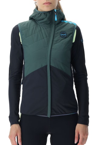 Colete acolchoado de ciclismo - Caqui