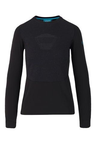 T-shirt de ciclismo - Preto