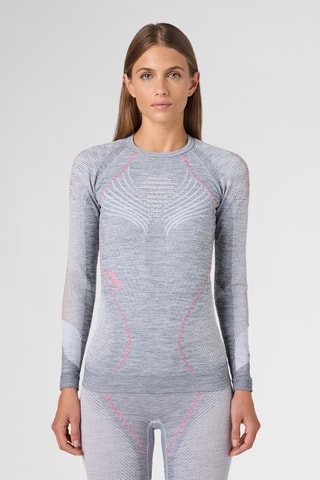 T-shirt - Cinzento-claro e rosa