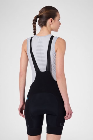 Jardineiras curtas de ciclismo - Preto