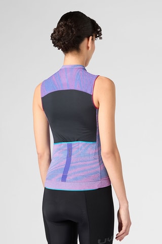 Colete de ciclismo - Violeta