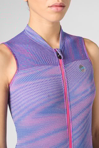 Colete de ciclismo - Violeta