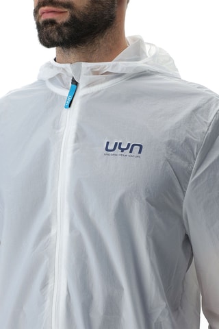 Corta-vento com capuz - Branco