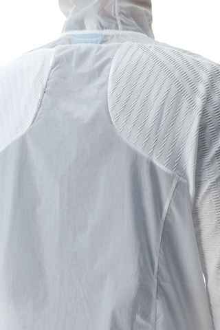 Corta-vento com capuz - Branco