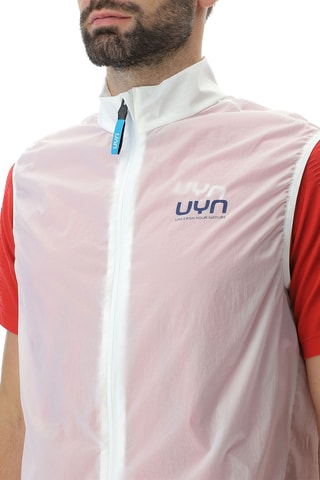 Corta-vento sem mangas - Branco