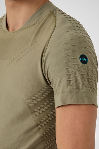 T-shirt de running - Caqui