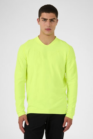 T-shirt de running - Verde-limão