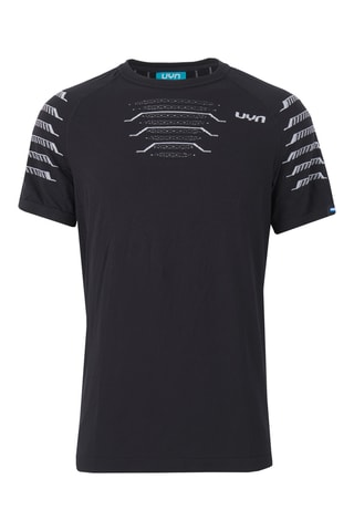 T-shirt de ciclismo - Preto