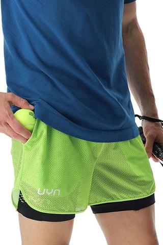 T-shirt de ciclismo - Azul-petróleo