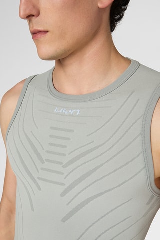 Camisola de alças - Cinzento-claro