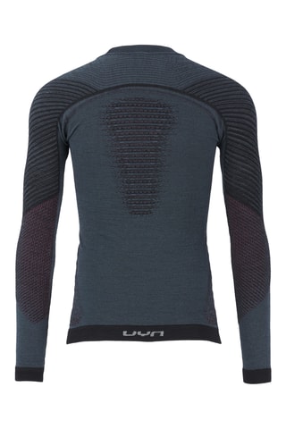 T-shirt em lã - Azul-escuro