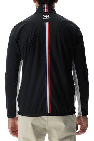 Casaco impermeável - Preto e branco