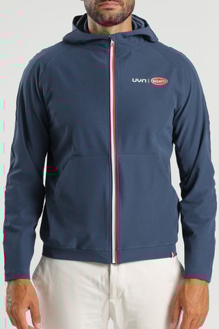 Sweat com capuz - Azul-petróleo