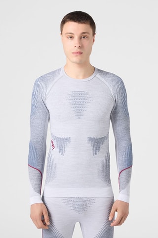 T-shirt - Branco e cinzento