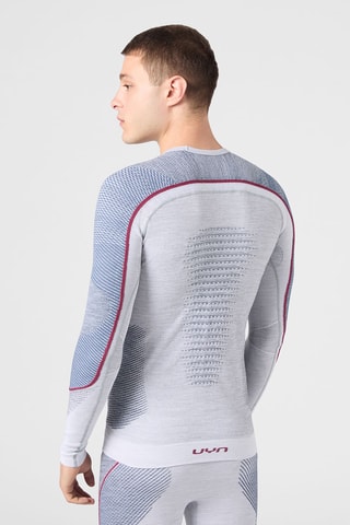 T-shirt - Branco e cinzento