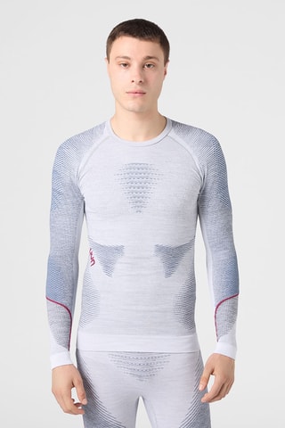 T-shirt - Branco e cinzento