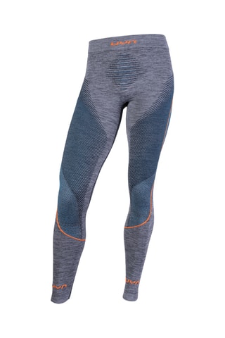Leggings - Cinzento mesclado e azul-cobalto