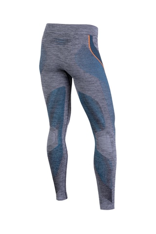 Leggings - Cinzento mesclado e azul-cobalto