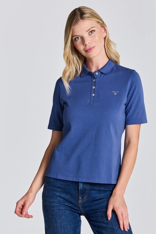 Polo regular - Bleu