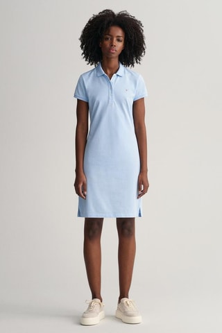 Robe polo regular - Bleu clair