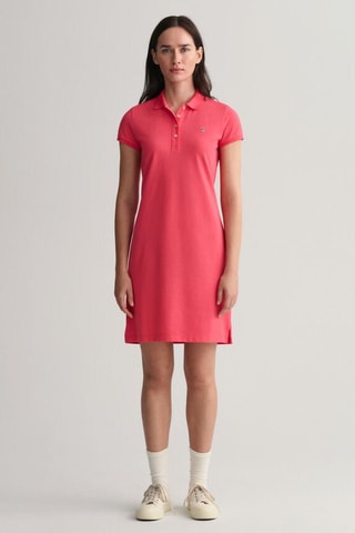 Robe polo regular - Rose