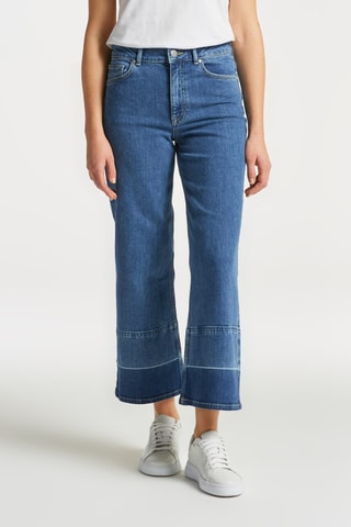 Jean wide legs - Bleu moyen