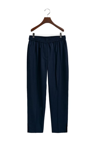 Pantalon en laine - Bleu marine