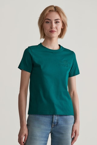 T-shirt regular - Vert émeraude