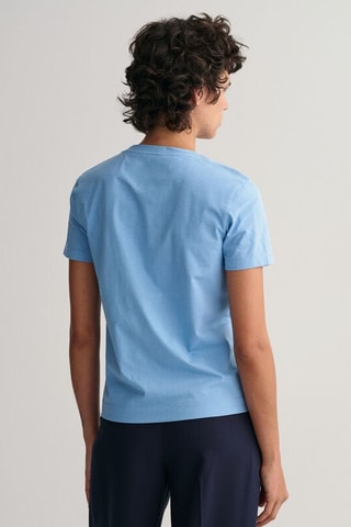 T-shirt relaxed - Bleu clair