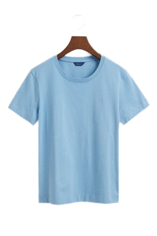T-shirt relaxed - Bleu clair