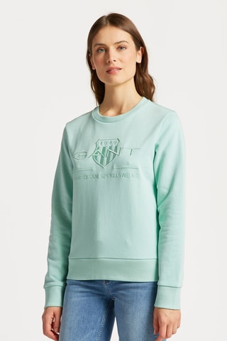 Sweat regular - Vert menthe